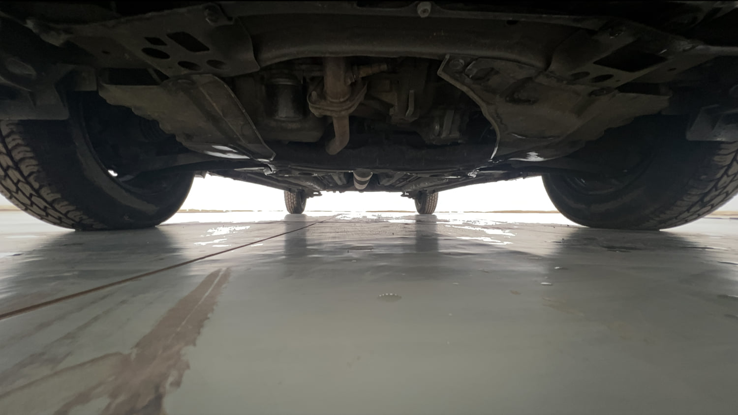 Used 2016 Maruti Suzuki Swift Dzire VXI Petrol Manual extra FRONT LEFT UNDERBODY VIEW