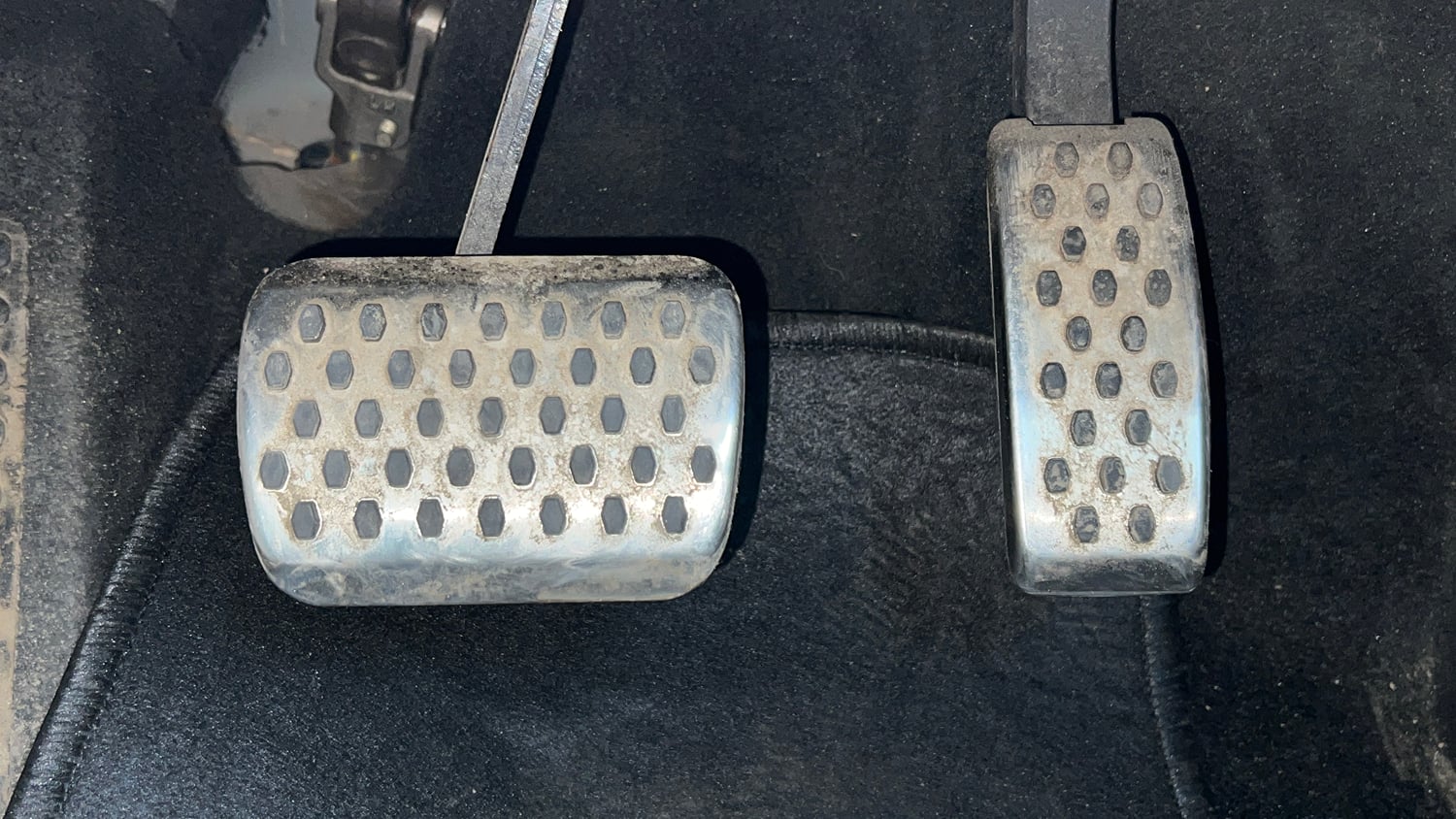 Used 2024 Mahindra XUV 3XO AX7L 1.2 Petrol AT Petrol Automatic interior PEDALS VIEW