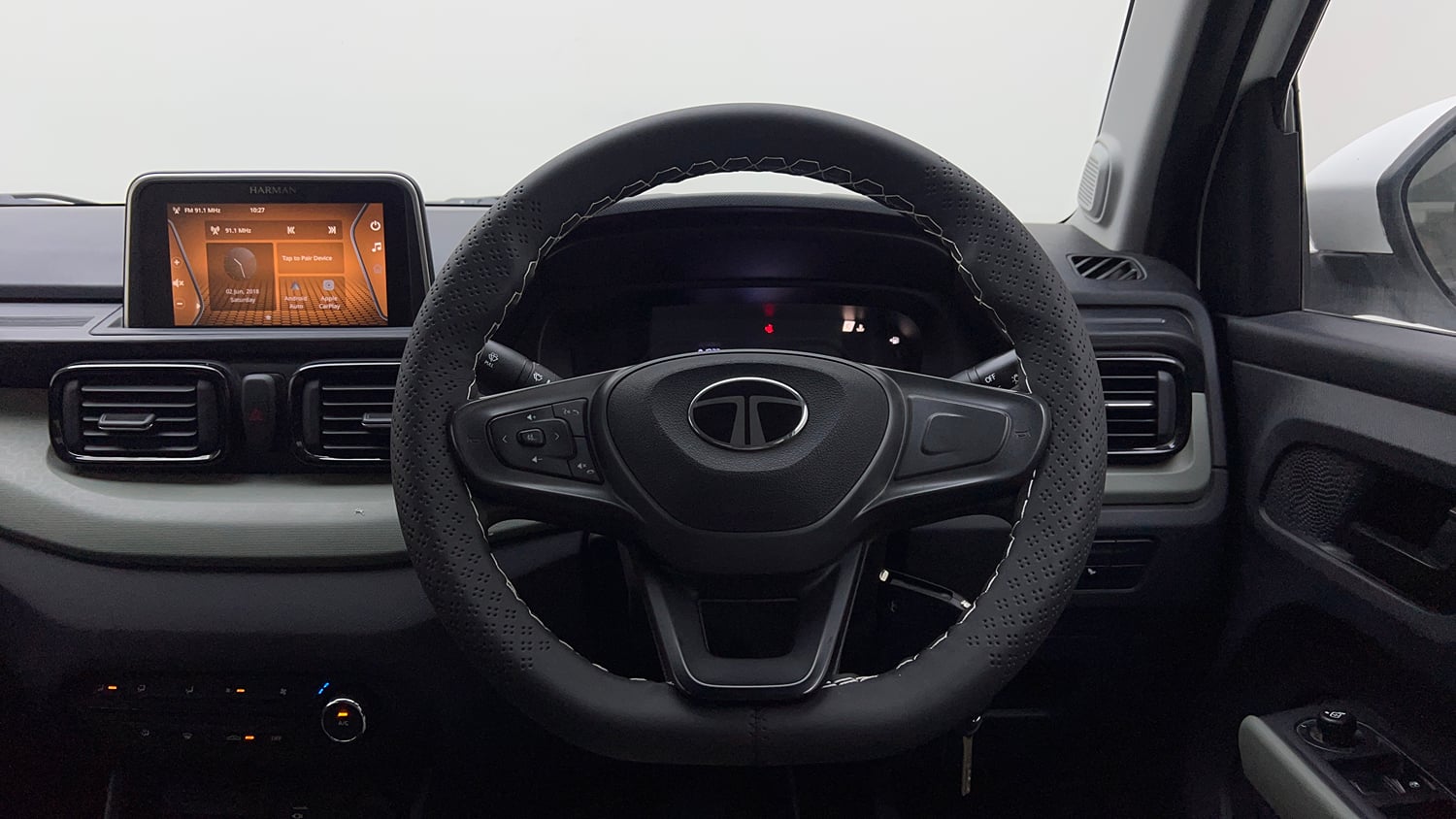 Used 2024 Tata Punch Adventure Rhythm AMT Petrol Automatic interior STEERING VIEW
