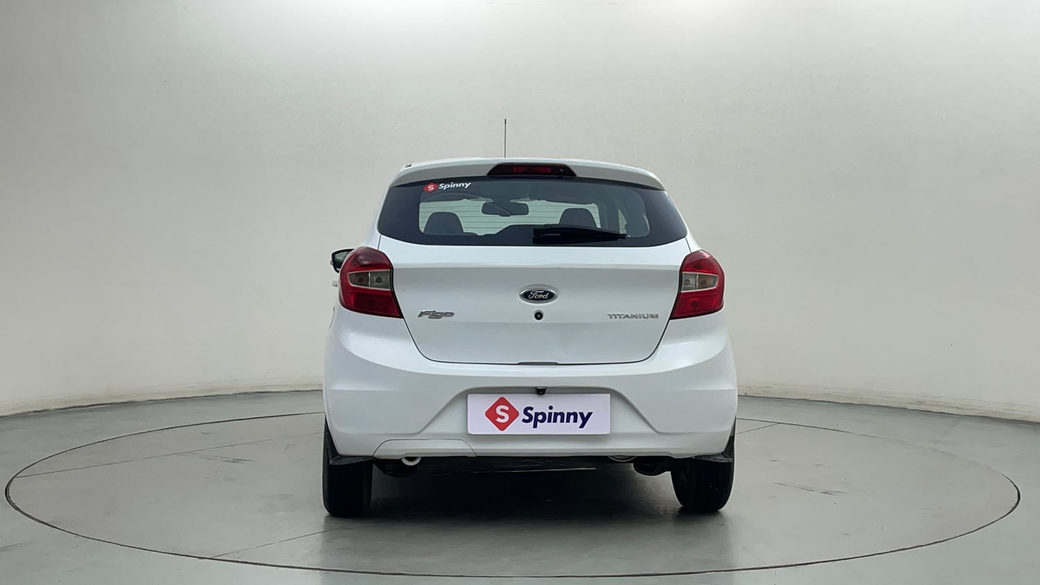 Used 2017 Ford Figo Titanium 1.5 Ti-VCT AT Petrol Automatic exterior BACK VIEW