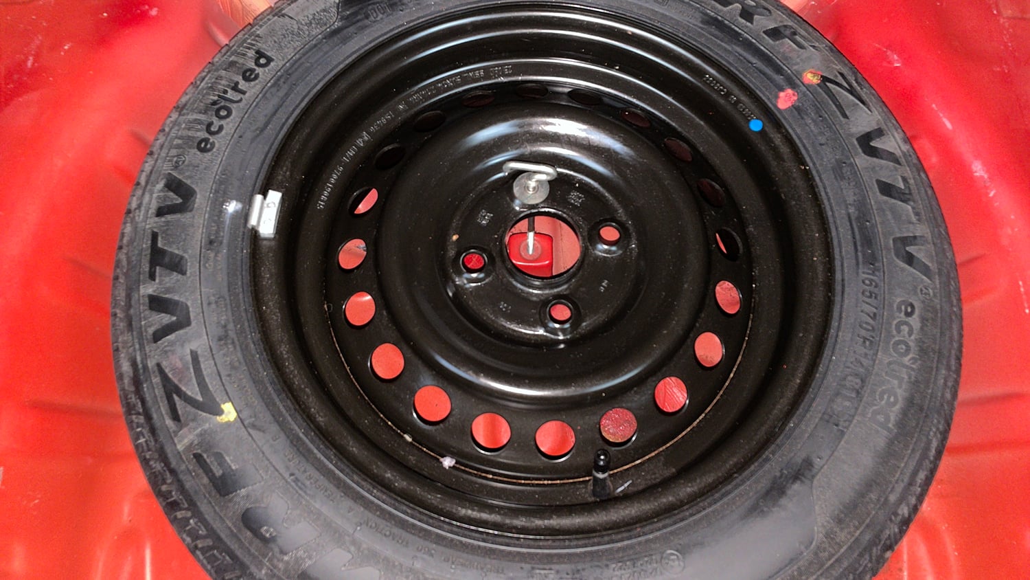 Used 2023 Maruti Suzuki S-Presso Vxi Plus Petrol Manual tyres SPARE TYRE VIEW