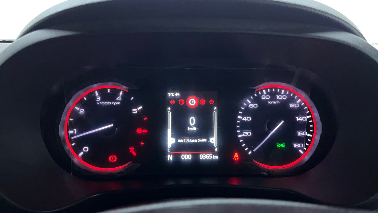 Used 2023 Mahindra Thar LX Hard Top Petrol MT 4WD Petrol Manual interior CLUSTERMETER VIEW