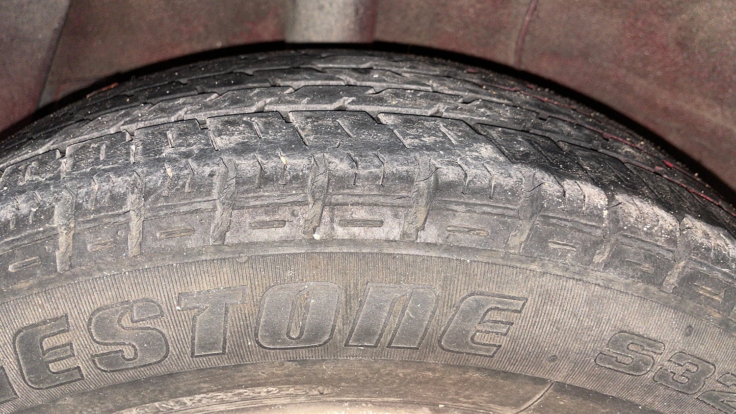 Used 2014 Hyundai Xcent S 1.2 (O) Petrol Manual tyres RIGHT REAR TYRE TREAD VIEW