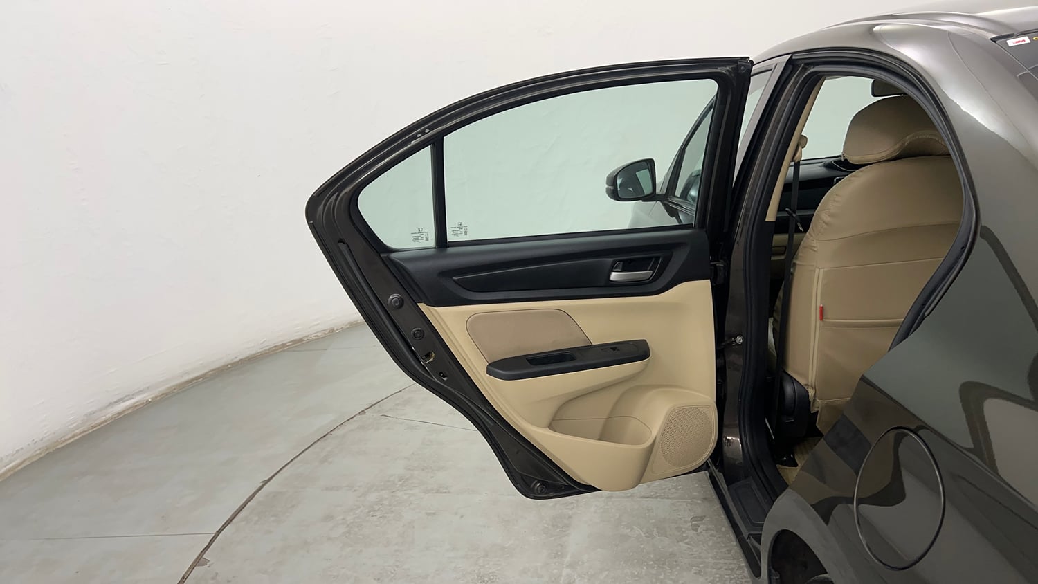 Used 2020 Honda Amaze 1.2 VX CVT Petrol Petrol Automatic interior LEFT REAR DOOR OPEN VIEW