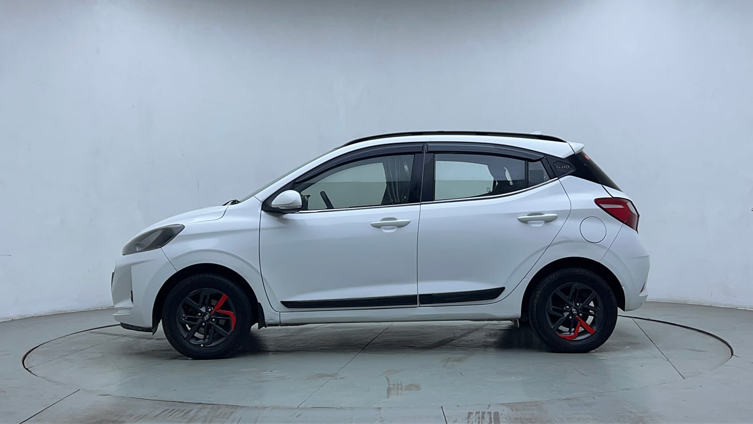 Used 2020 Hyundai Grand i10 Nios Sportz 1.2 Kappa VTVT Petrol Manual exterior LEFT SIDE VIEW