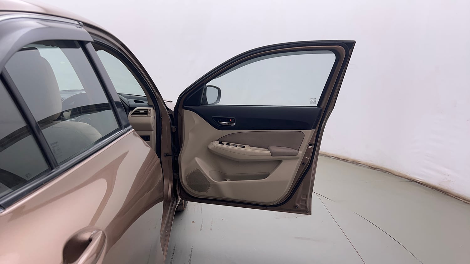 Used 2019 Maruti Suzuki Dzire VDi Diesel Manual interior RIGHT FRONT DOOR OPEN VIEW
