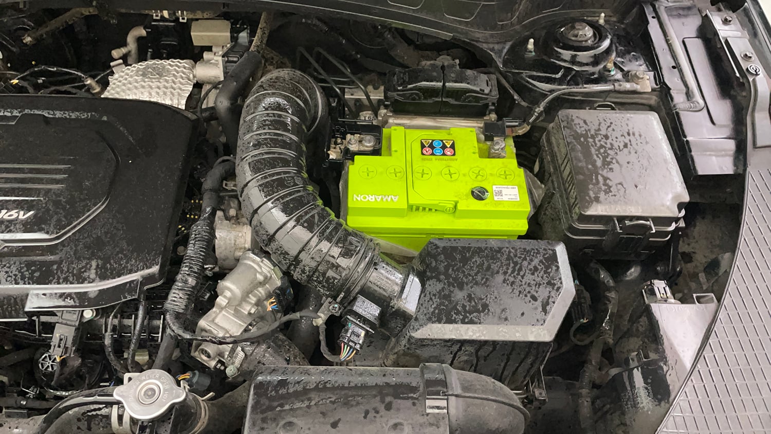 Used 2020 Kia Seltos GTX Plus AT 1.5 Diesel Diesel Automatic engine ENGINE LEFT SIDE VIEW