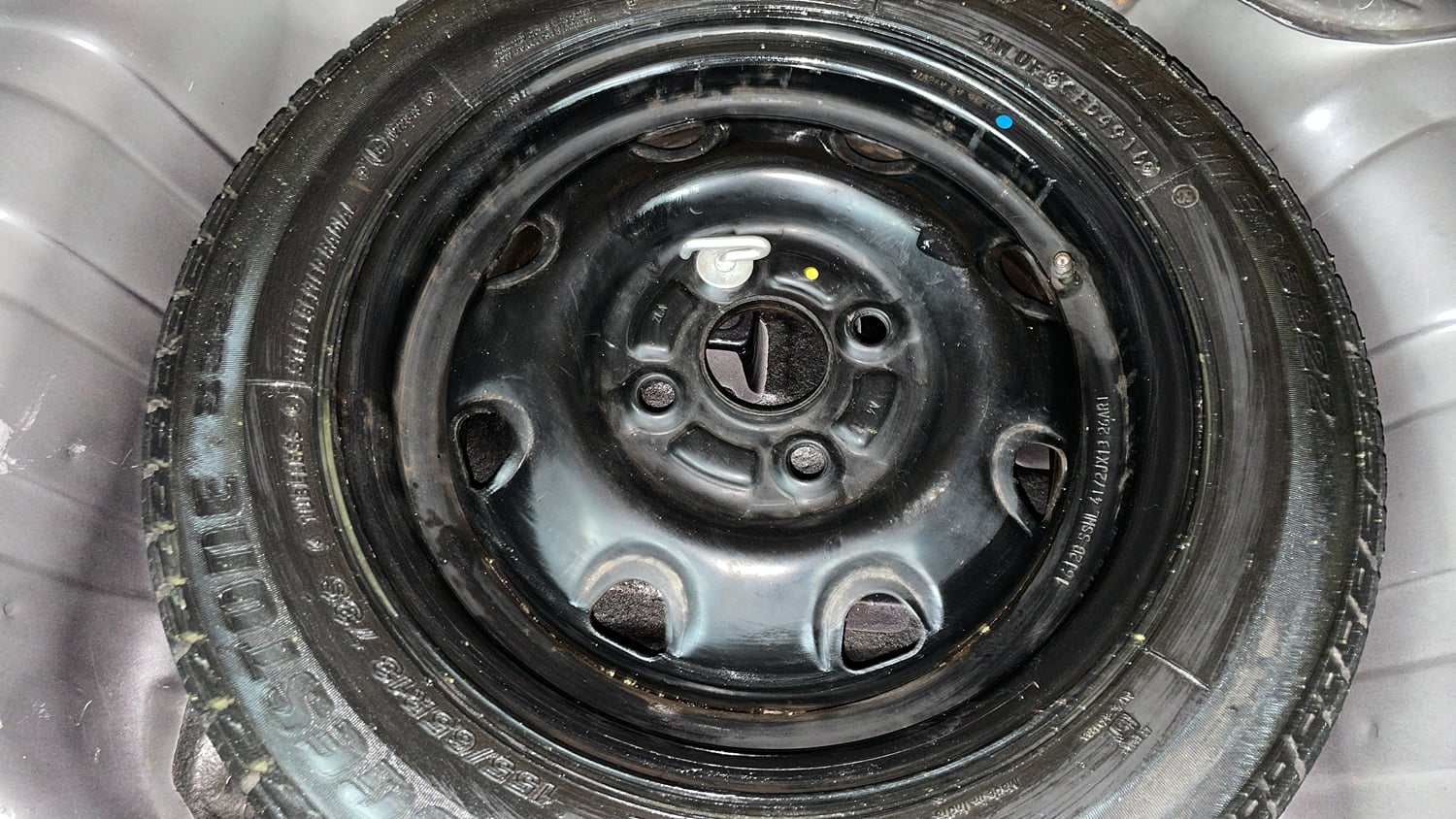 Used 2017 Maruti Suzuki Alto K10 VXi Petrol Manual tyres SPARE TYRE VIEW