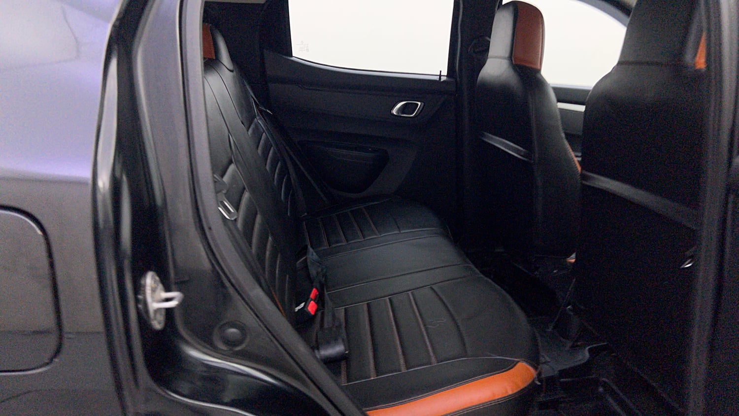 Used 2023 Renault Kwid CLIMBER AMT Urban Night Limited Edition Petrol Automatic interior RIGHT SIDE REAR DOOR CABIN VIEW