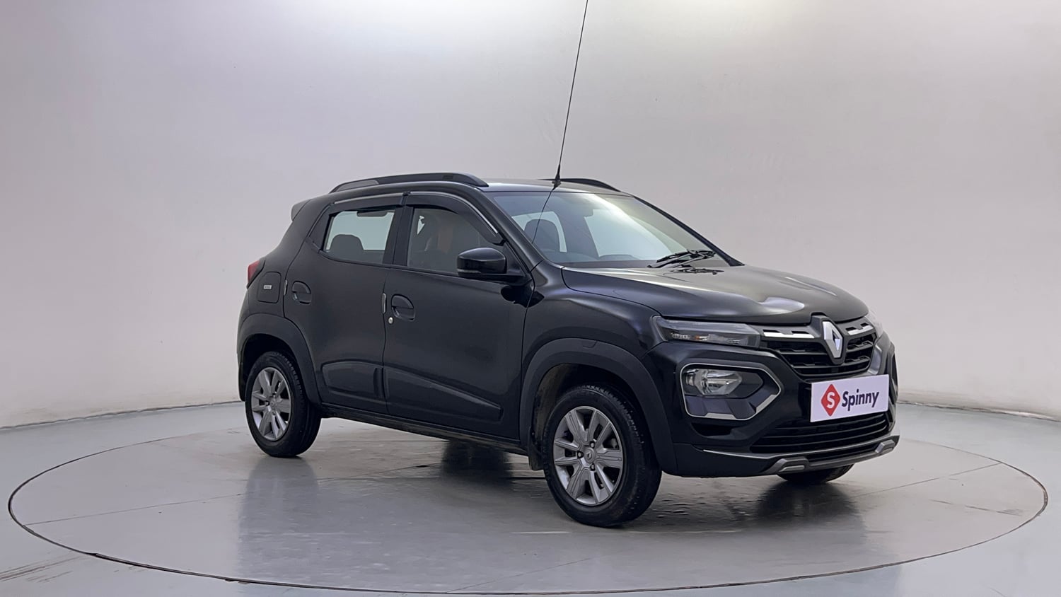 Used 2023 Renault Kwid CLIMBER AMT Urban Night Limited Edition Petrol Automatic exterior RIGHT FRONT CORNER VIEW