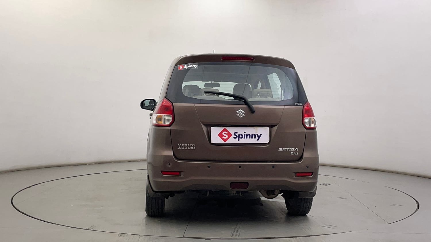 Used 2013 Maruti Suzuki Ertiga ZXi Petrol Manual exterior BACK VIEW