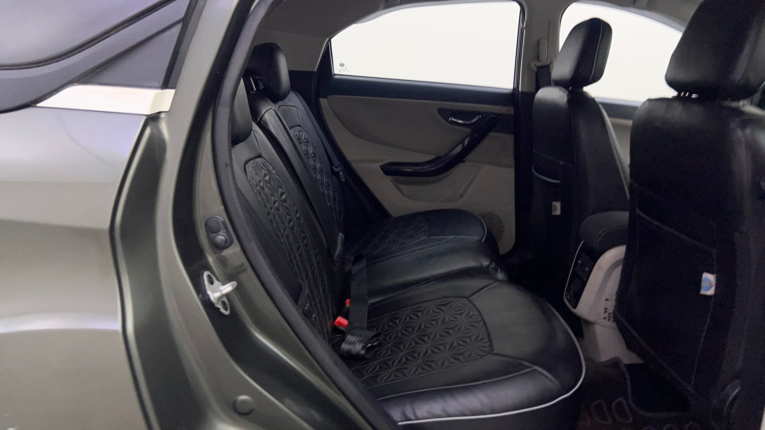 Used 2020 Tata Nexon XZA Plus (O) Dual Tone Petrol Automatic interior RIGHT SIDE REAR DOOR CABIN VIEW
