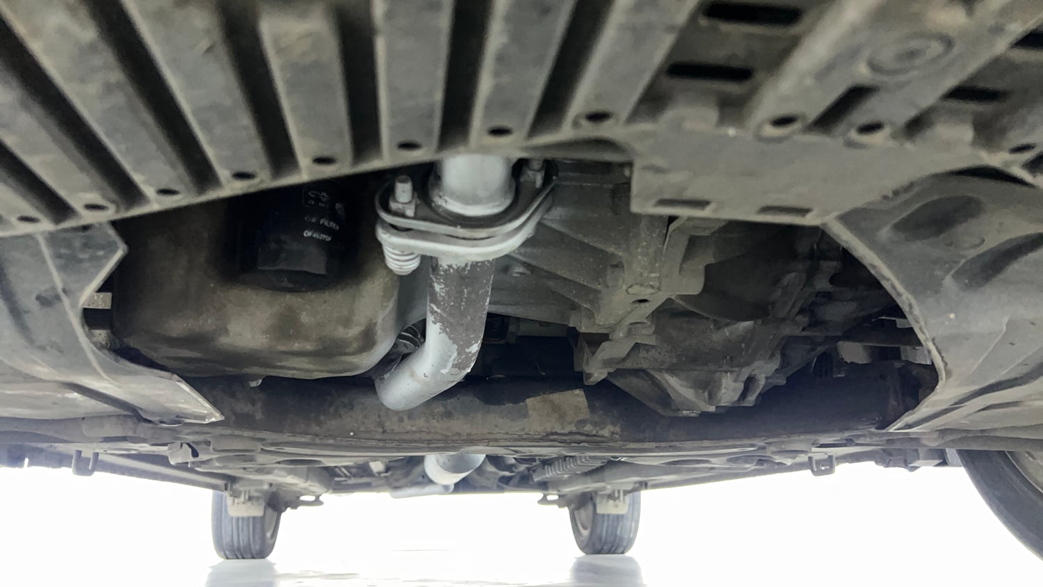 Used 2018 Maruti Suzuki Ciaz Alpha Hybrid 1.5 Petrol Manual extra FRONT LEFT UNDERBODY VIEW