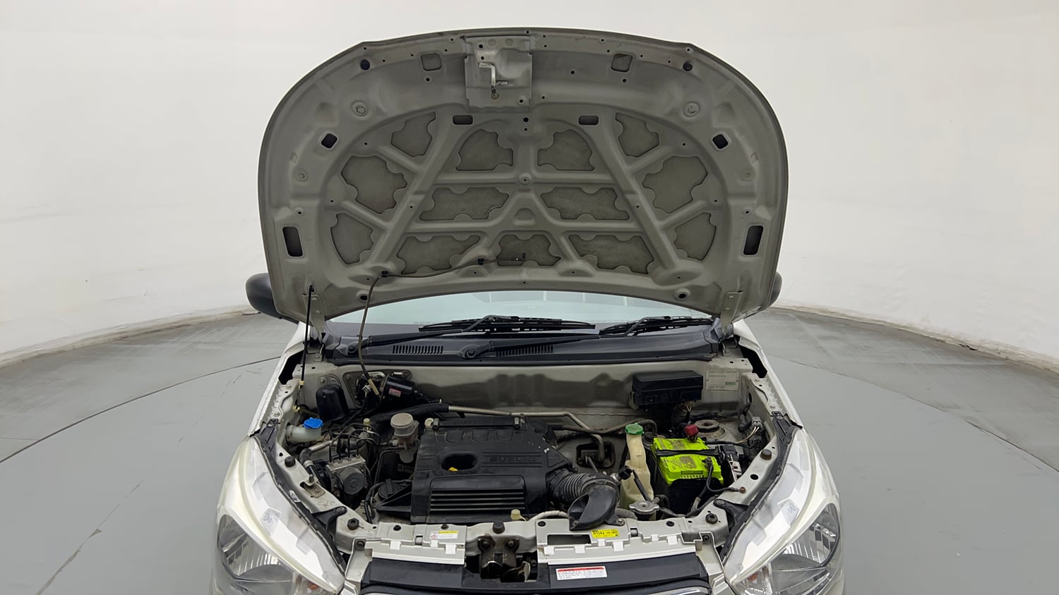 Used 2019 Maruti Suzuki Alto K10 VXi AMT Petrol Automatic engine ENGINE & BONNET OPEN FRONT VIEW