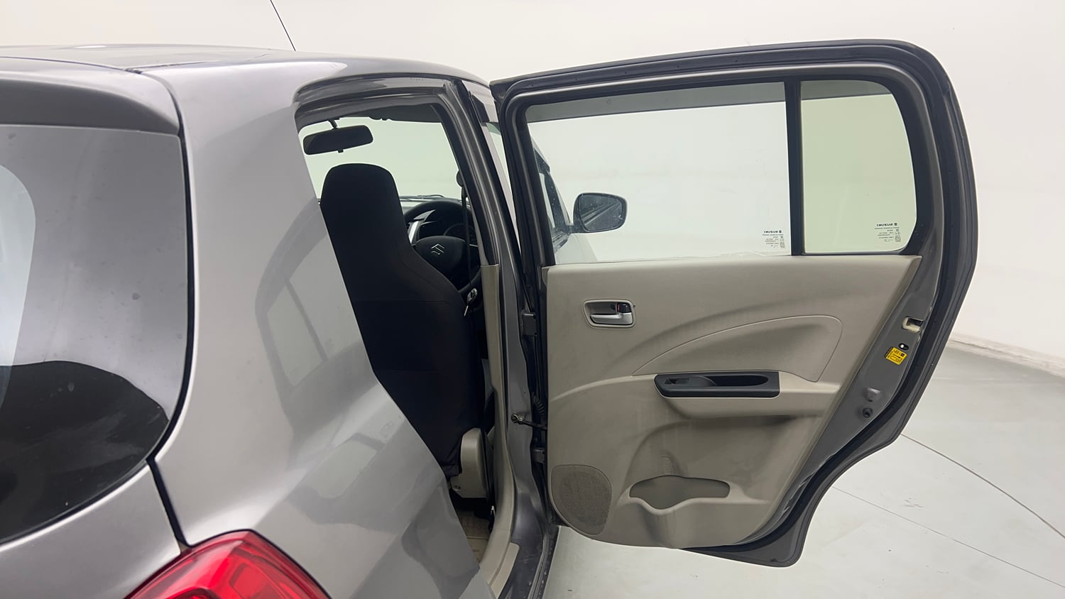 Used 2016 Maruti Suzuki Celerio VXi CNG Cng Manual interior RIGHT REAR DOOR OPEN VIEW