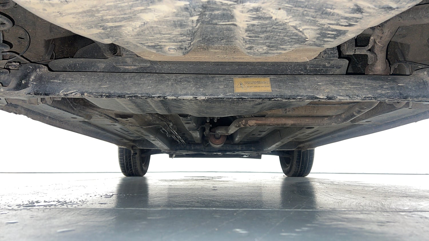 Used 2022 Tata Punch Adventure MT Petrol Manual extra REAR UNDERBODY VIEW (TAKEN FROM REAR)