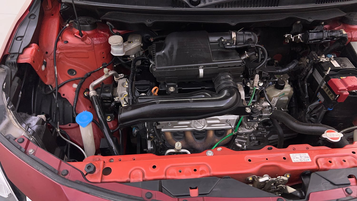 Used 2024 Maruti Suzuki Baleno Zeta AGS Petrol Automatic engine ENGINE RIGHT SIDE VIEW