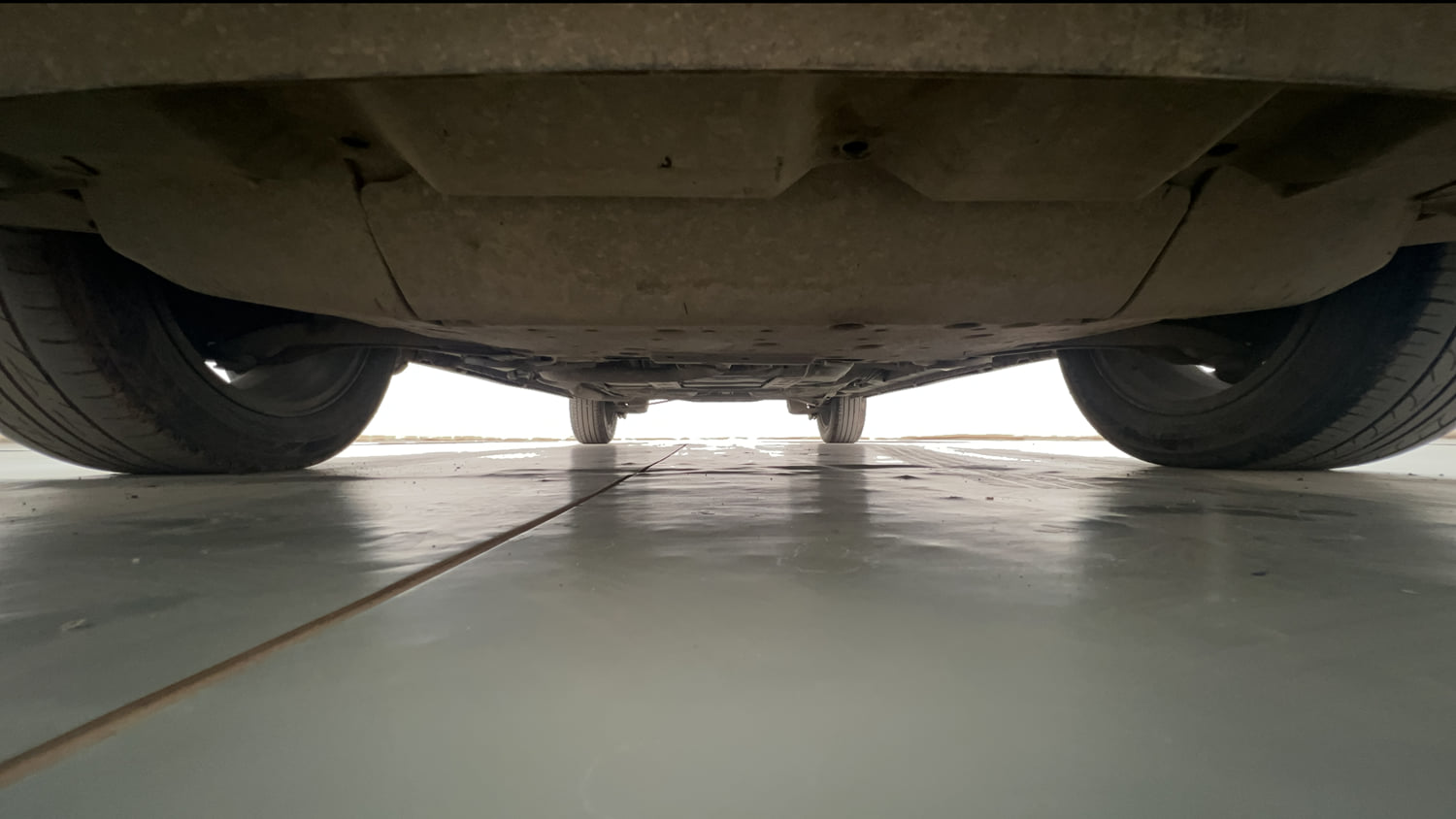 Used 2021 Honda WR-V SV MT Diesel Diesel Manual extra FRONT LEFT UNDERBODY VIEW