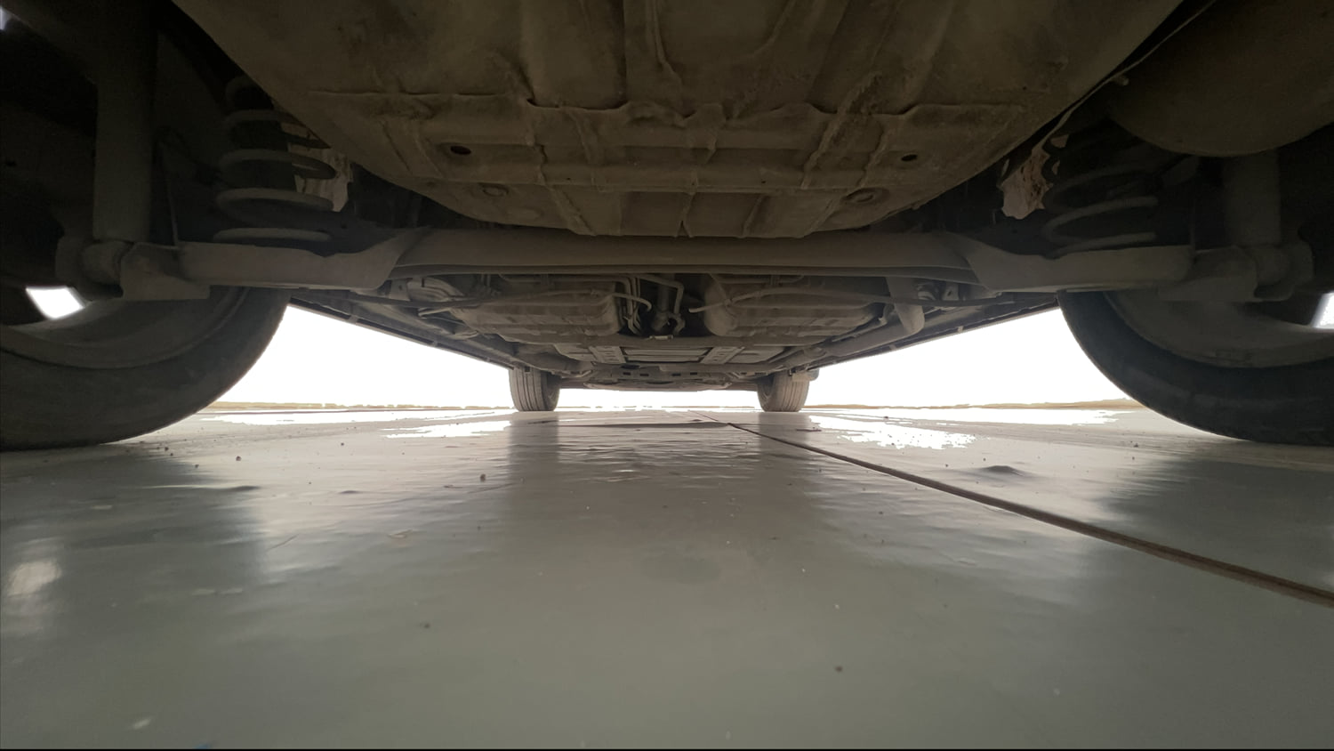Used 2021 Honda WR-V SV MT Diesel Diesel Manual extra REAR UNDERBODY VIEW (TAKEN FROM REAR)