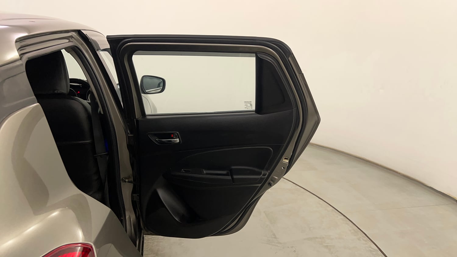 Used 2021 Maruti Suzuki Swift VXi Petrol Manual interior RIGHT REAR DOOR OPEN VIEW