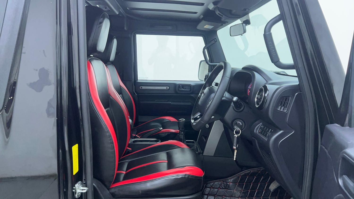 Used 2026 mahindra Thar LXT 1.5 Diesel MT 2WD Diesel Manual interior RIGHT SIDE FRONT DOOR CABIN VIEW