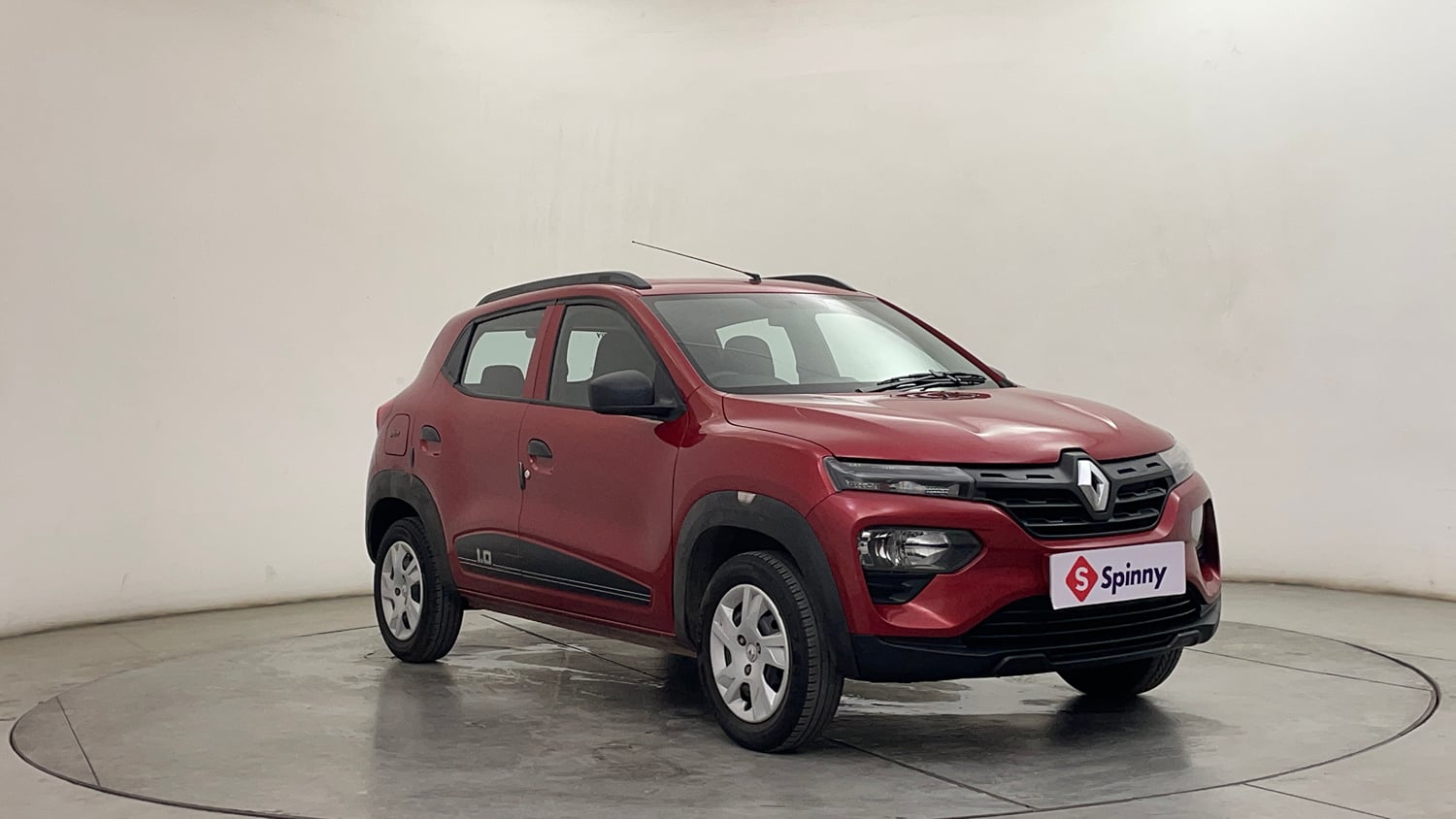 Used 2024 Renault Kwid RXL (O) 1.0 Petrol Manual exterior RIGHT FRONT CORNER VIEW