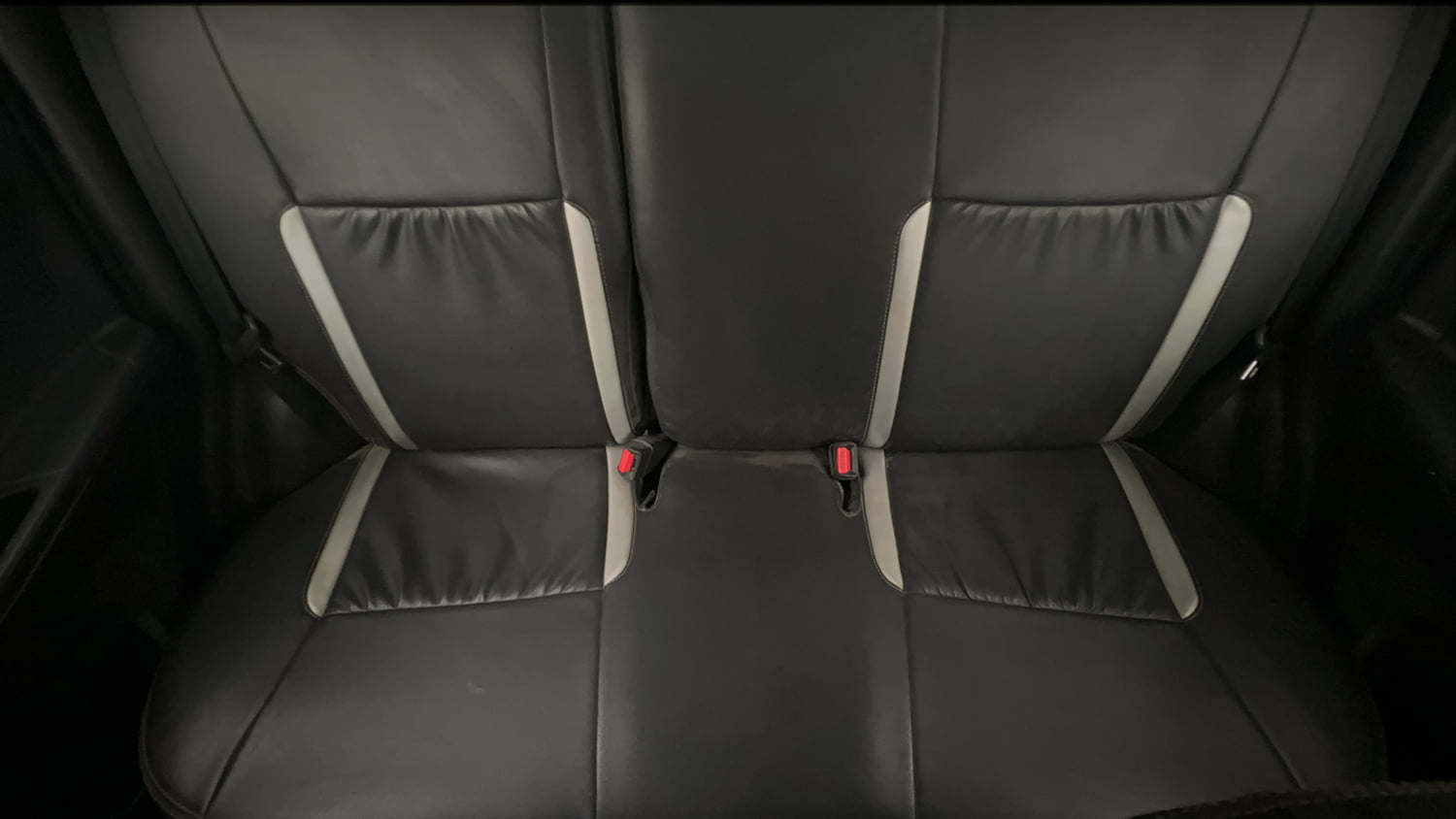 Used 2017 Maruti Suzuki Swift Lxi (O) Petrol Manual interior REAR SEAT CONDITION VIEW