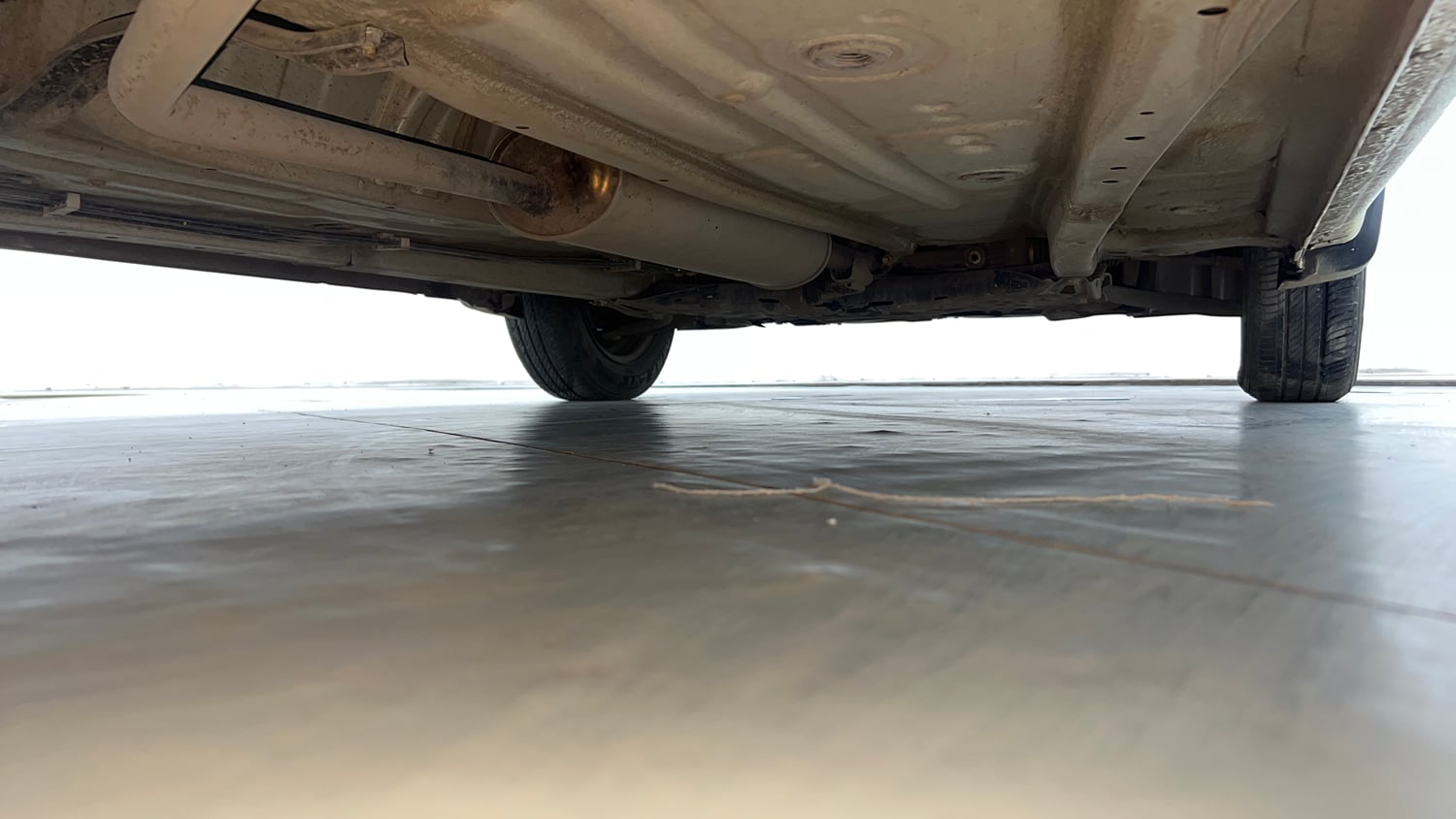Used 2021 Maruti Suzuki Wagon R 1.0 VXi 1.0 AMT Petrol Automatic extra REAR RIGHT UNDERBODY VIEW