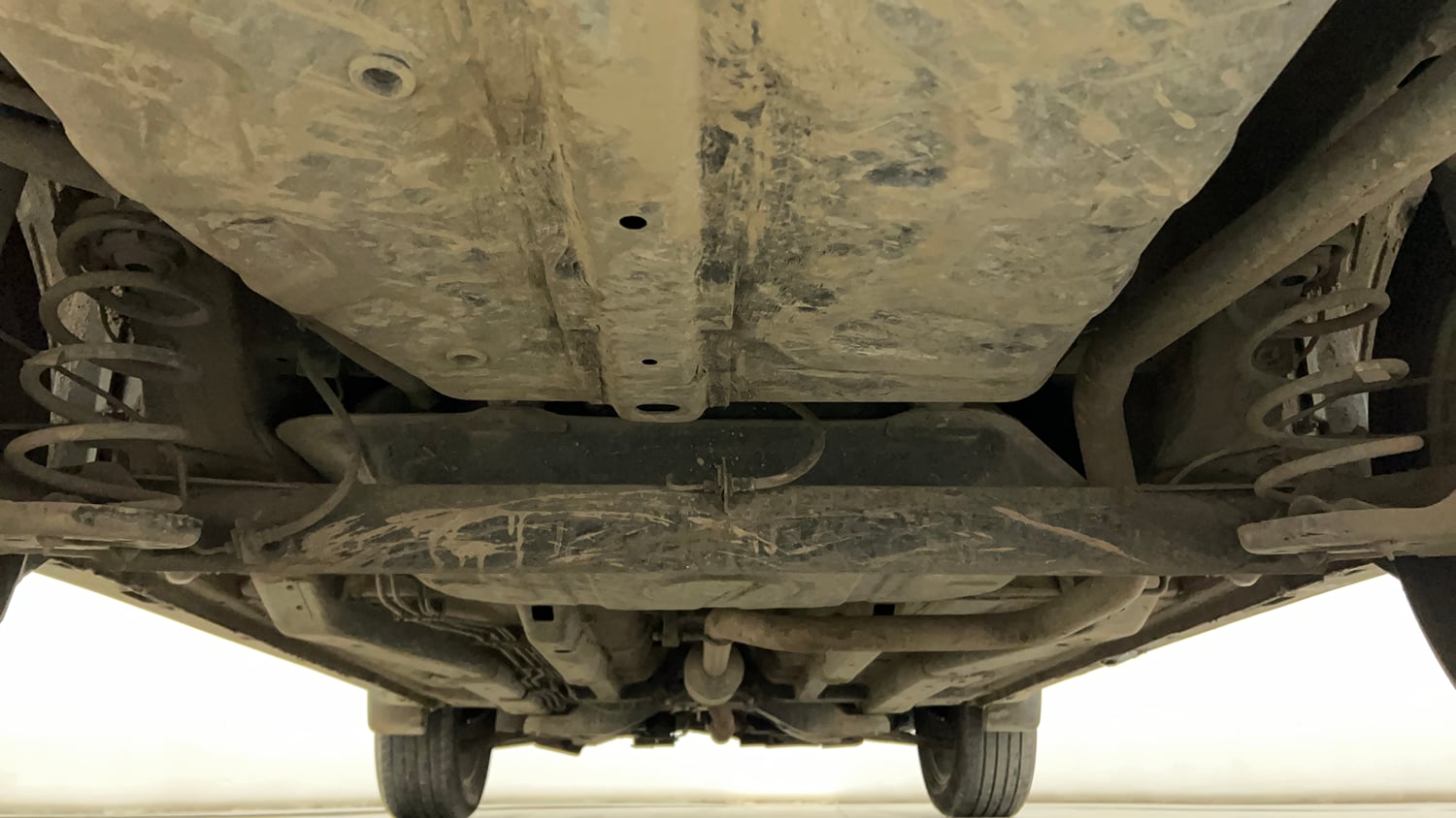 Used 2022 Tata Nexon XZA Plus Diesel Diesel Automatic extra REAR UNDERBODY VIEW (TAKEN FROM REAR)