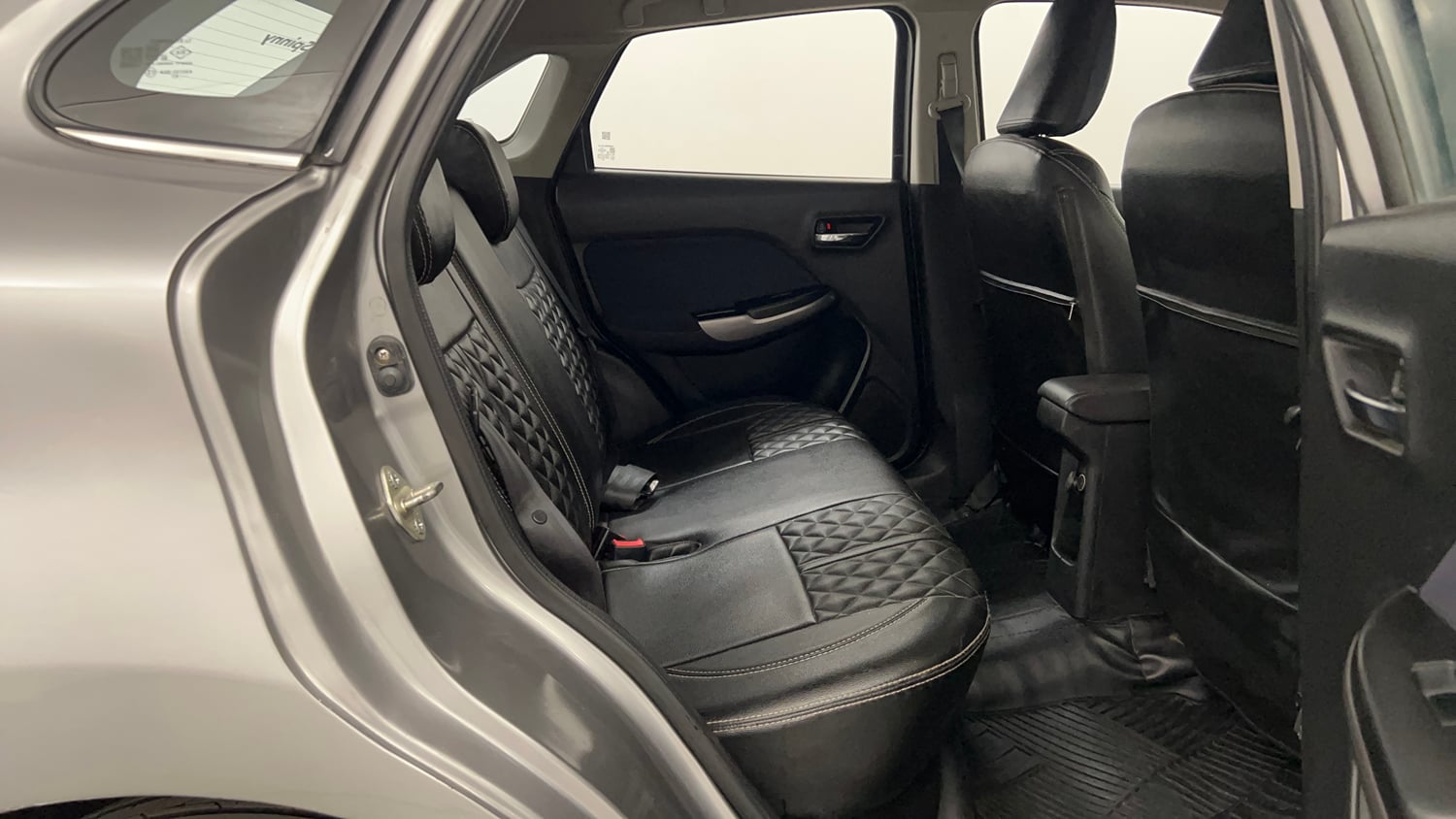 Used 2020 Maruti Suzuki Baleno Zeta Petrol Manual interior RIGHT SIDE REAR DOOR CABIN VIEW