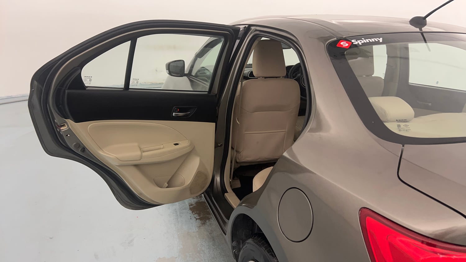 Used 2018 Maruti Suzuki Dzire VXi Petrol Manual interior LEFT REAR DOOR OPEN VIEW