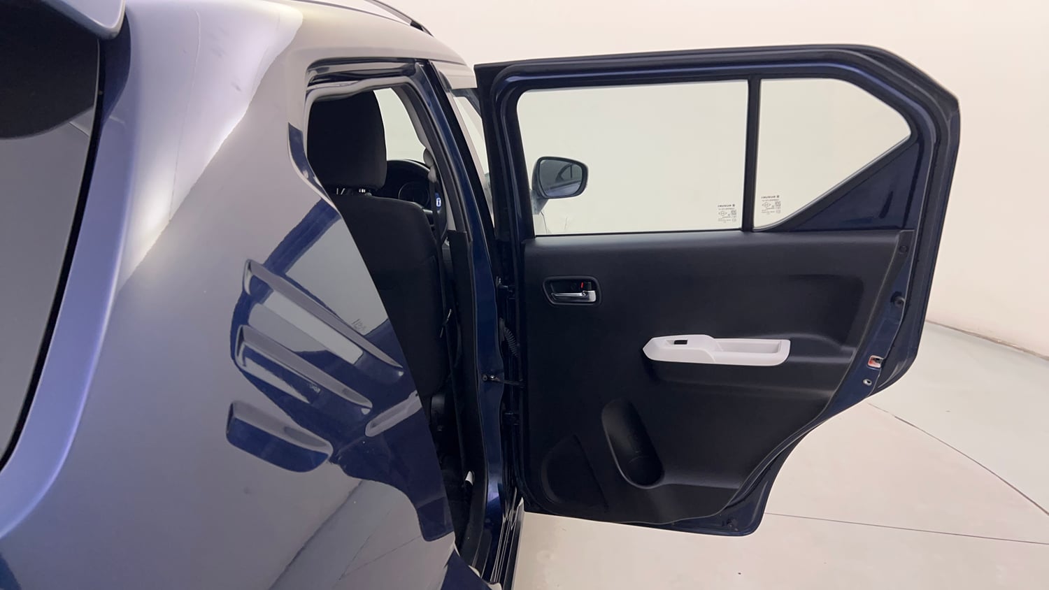 Used 2023 Maruti Suzuki Ignis Zeta 1.2 AMT Petrol Automatic interior RIGHT REAR DOOR OPEN VIEW