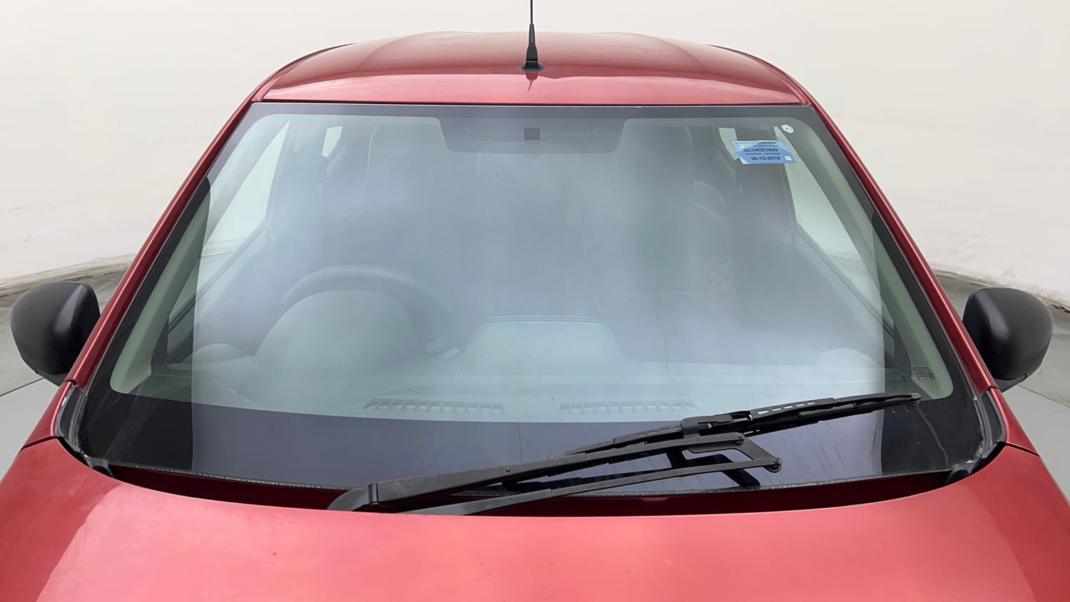 Used 2018 Renault Kwid RXL Petrol Manual exterior FRONT WINDSHIELD VIEW