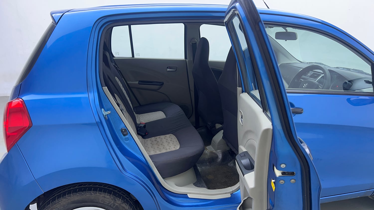 Used 2015 Maruti Suzuki Celerio VXi AMT Petrol Automatic interior RIGHT SIDE REAR DOOR CABIN VIEW