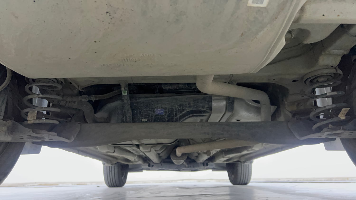 Used 2023 Hyundai Creta S 1.5 Petrol Petrol Manual extra REAR UNDERBODY VIEW (TAKEN FROM REAR)