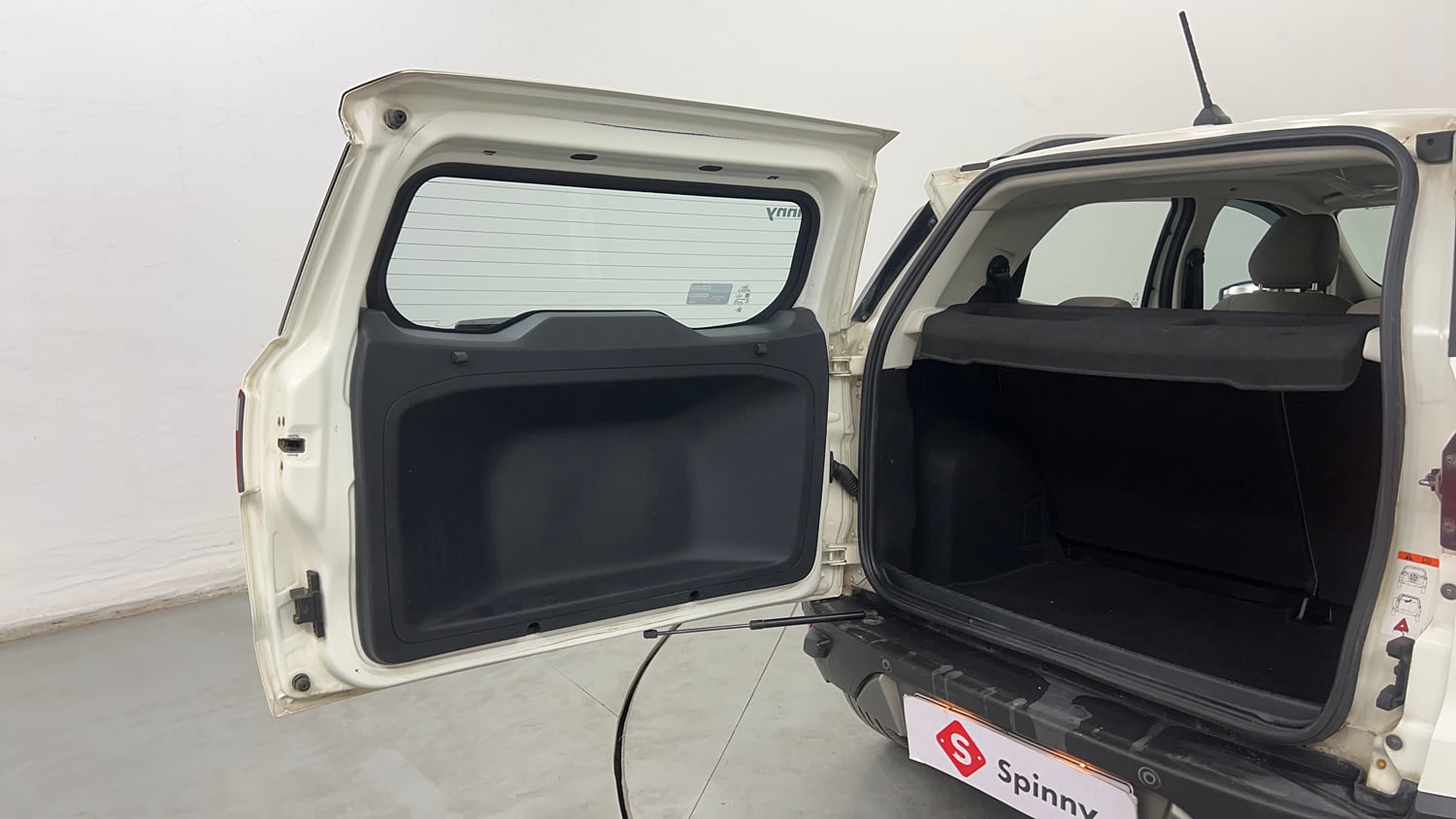 Used 2021 Ford EcoSport Titanium Plus 1.5L Ti-VCT AT Petrol Automatic interior DICKY DOOR OPEN VIEW