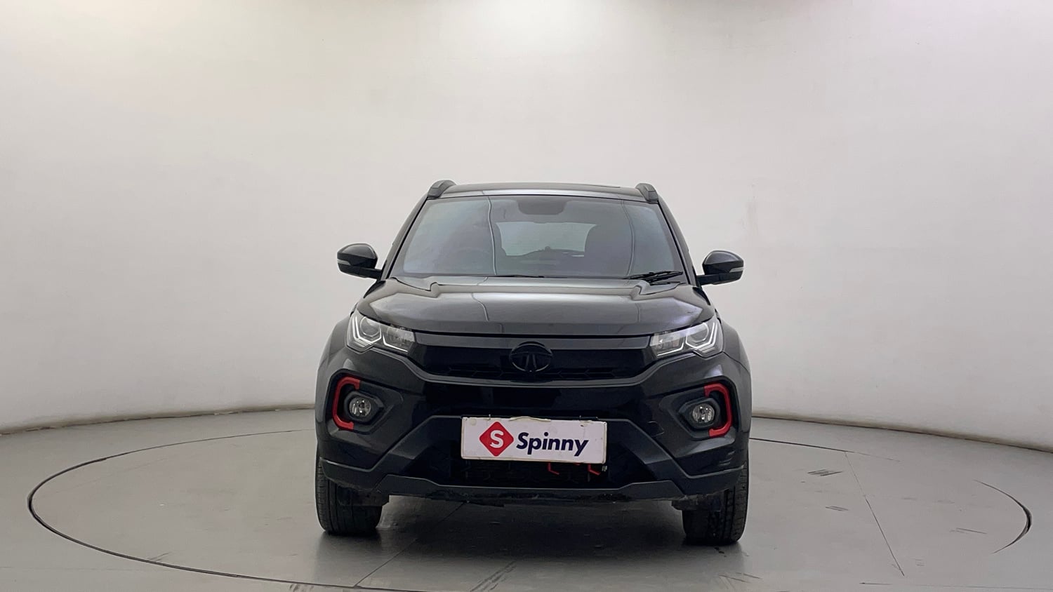 Used 2023 Tata Nexon XZA Plus LUXS Diesel Red Dark Edition Diesel Automatic exterior FRONT VIEW