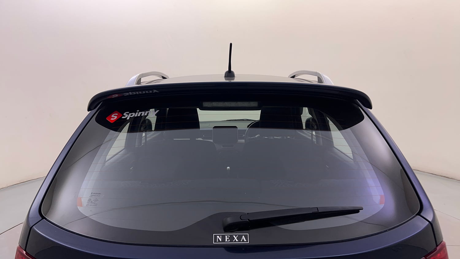 Used 2023 Maruti Suzuki Ignis Zeta 1.2 AMT Petrol Automatic exterior BACK WINDSHIELD VIEW