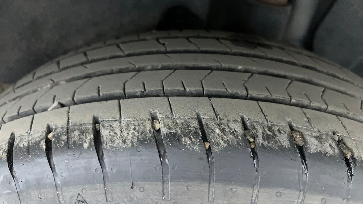 Used 2023 Hyundai Creta S 1.5 Petrol Petrol Manual tyres LEFT REAR TYRE TREAD VIEW