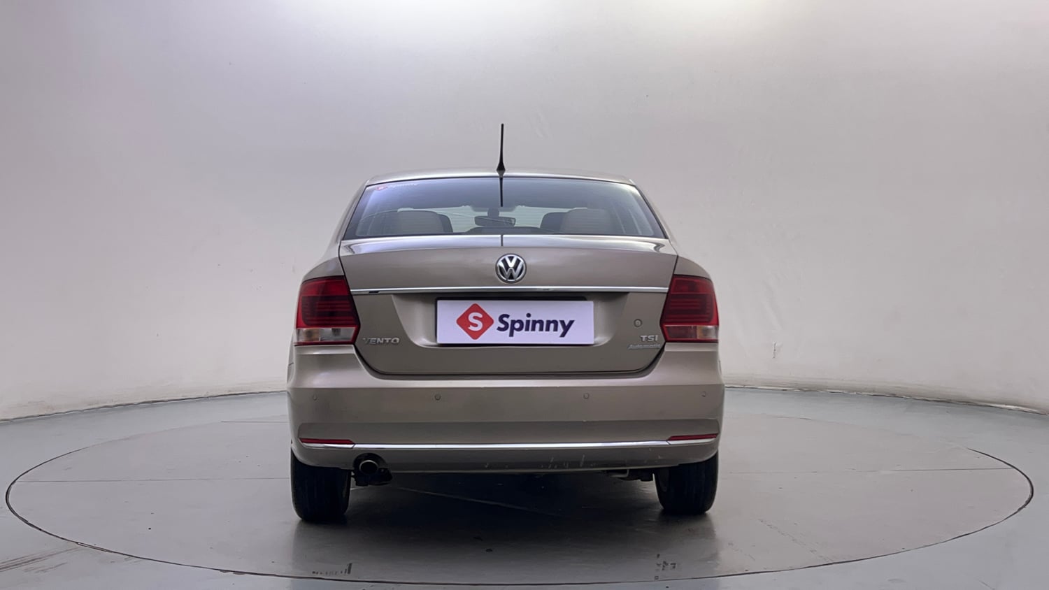 Used 2016 Volkswagen Vento Highline 1.2 (P) AT Petrol Automatic exterior BACK VIEW