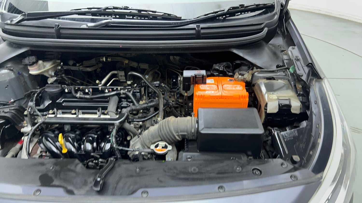 Used 2019 Hyundai Elite i20 Magna Plus 1.2 Petrol Manual engine ENGINE LEFT SIDE VIEW