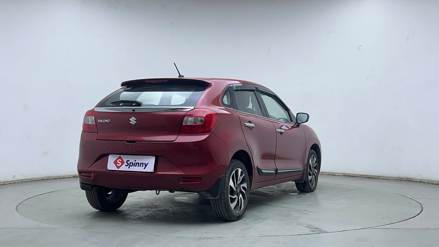 Used 2021 Maruti Suzuki Baleno Zeta Petrol Manual exterior RIGHT REAR CORNER VIEW
