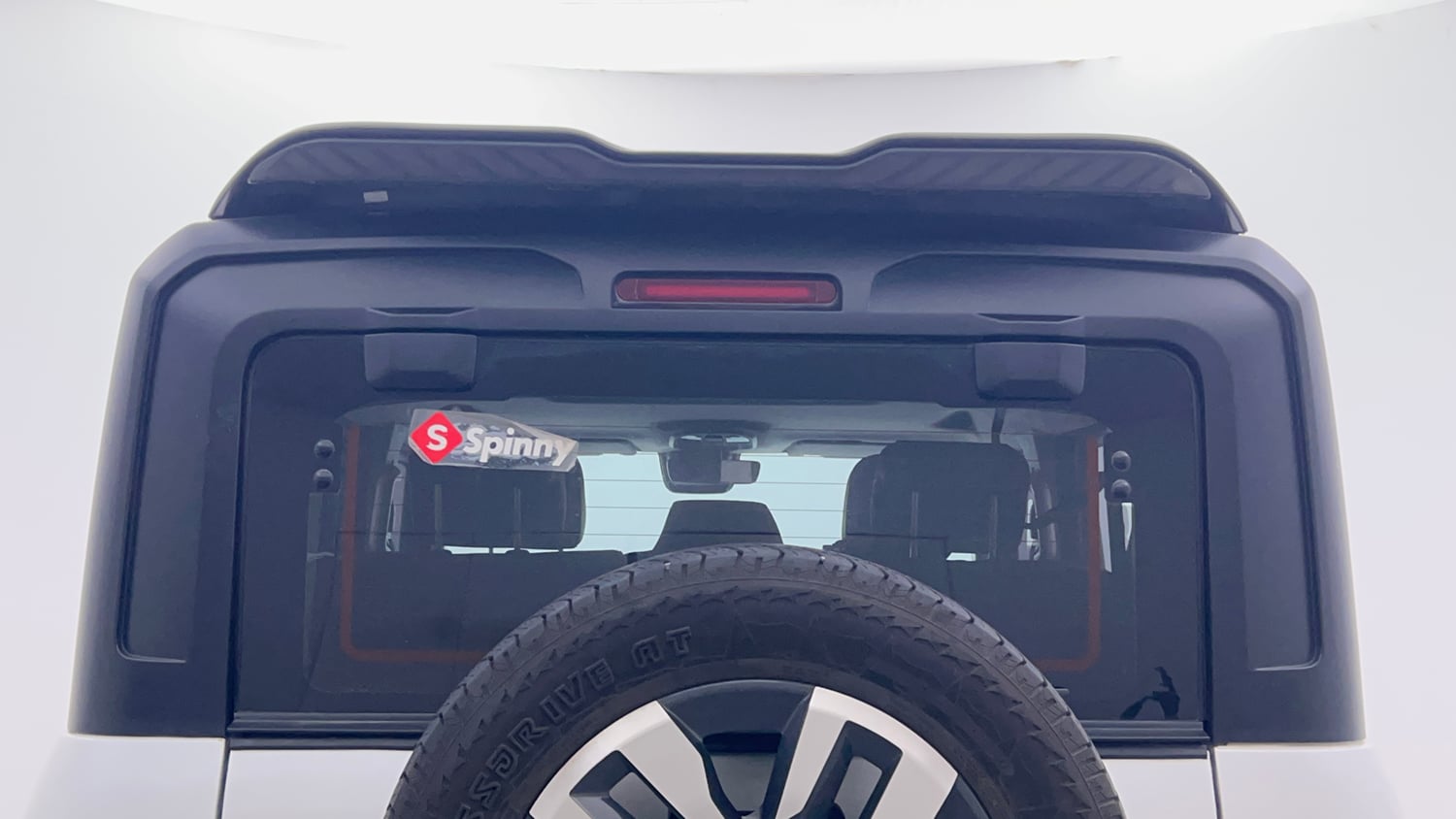 Used 2025 Mahindra Thar Roxx AX7 L Diesel AT 4WD Diesel Automatic exterior BACK WINDSHIELD VIEW