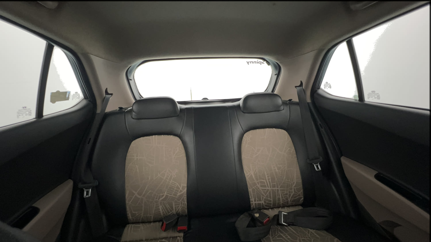 Used 2020 Hyundai Grand i10 Sportz 1.2 Kappa VTVT Petrol Manual interior REAR SEAT CONDITION VIEW