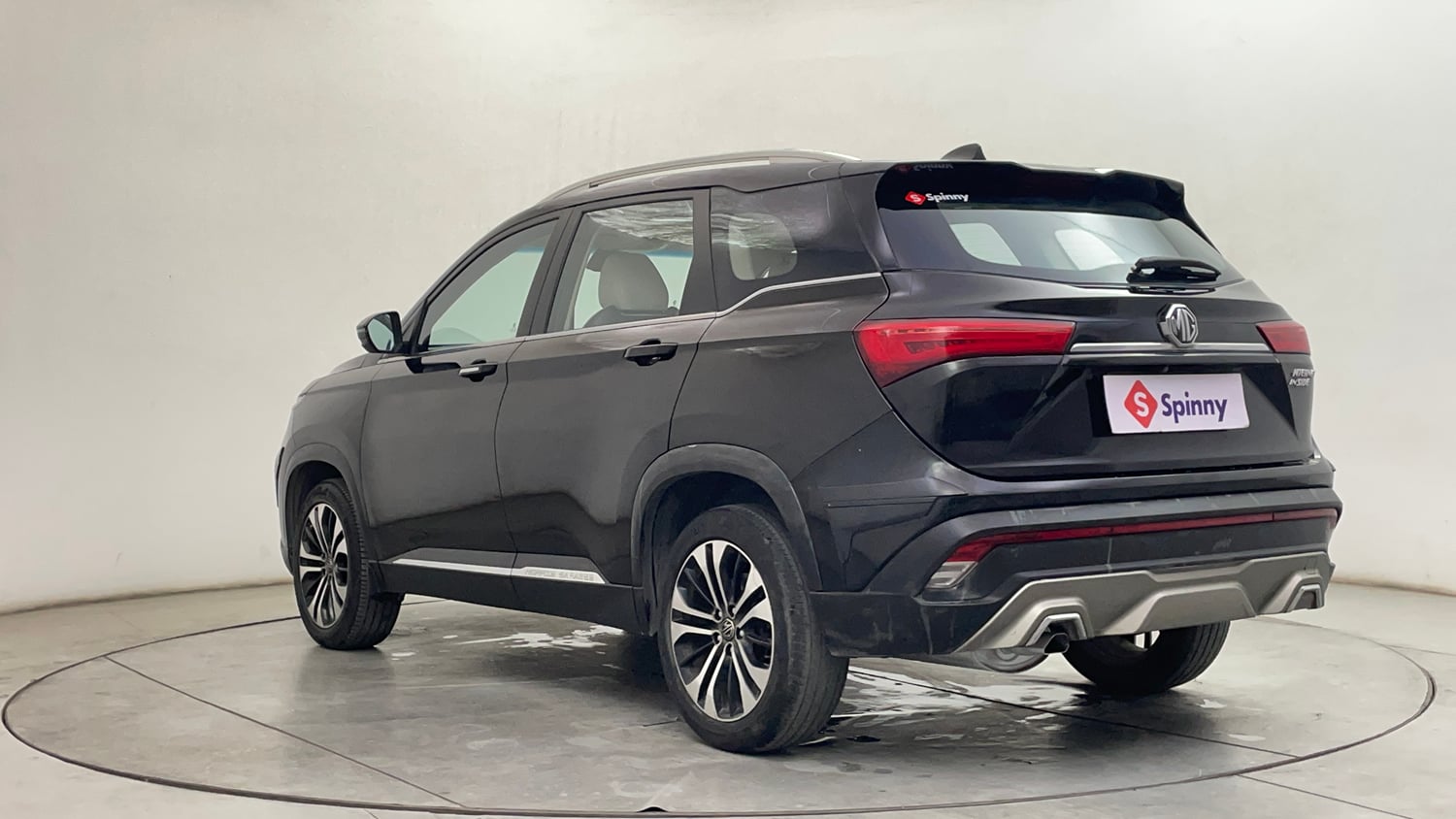 Used 2021 MG Motors Hector Sharp 1.5 Petrol CVT Petrol Automatic exterior LEFT REAR CORNER VIEW