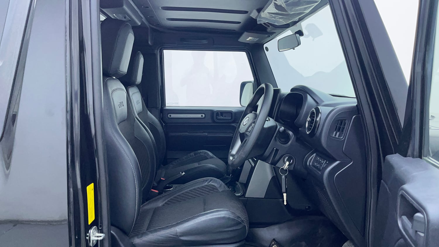 Used 2022 mahindra Thar LX Hard Top Petrol AT 4WD Petrol Automatic interior RIGHT SIDE FRONT DOOR CABIN VIEW