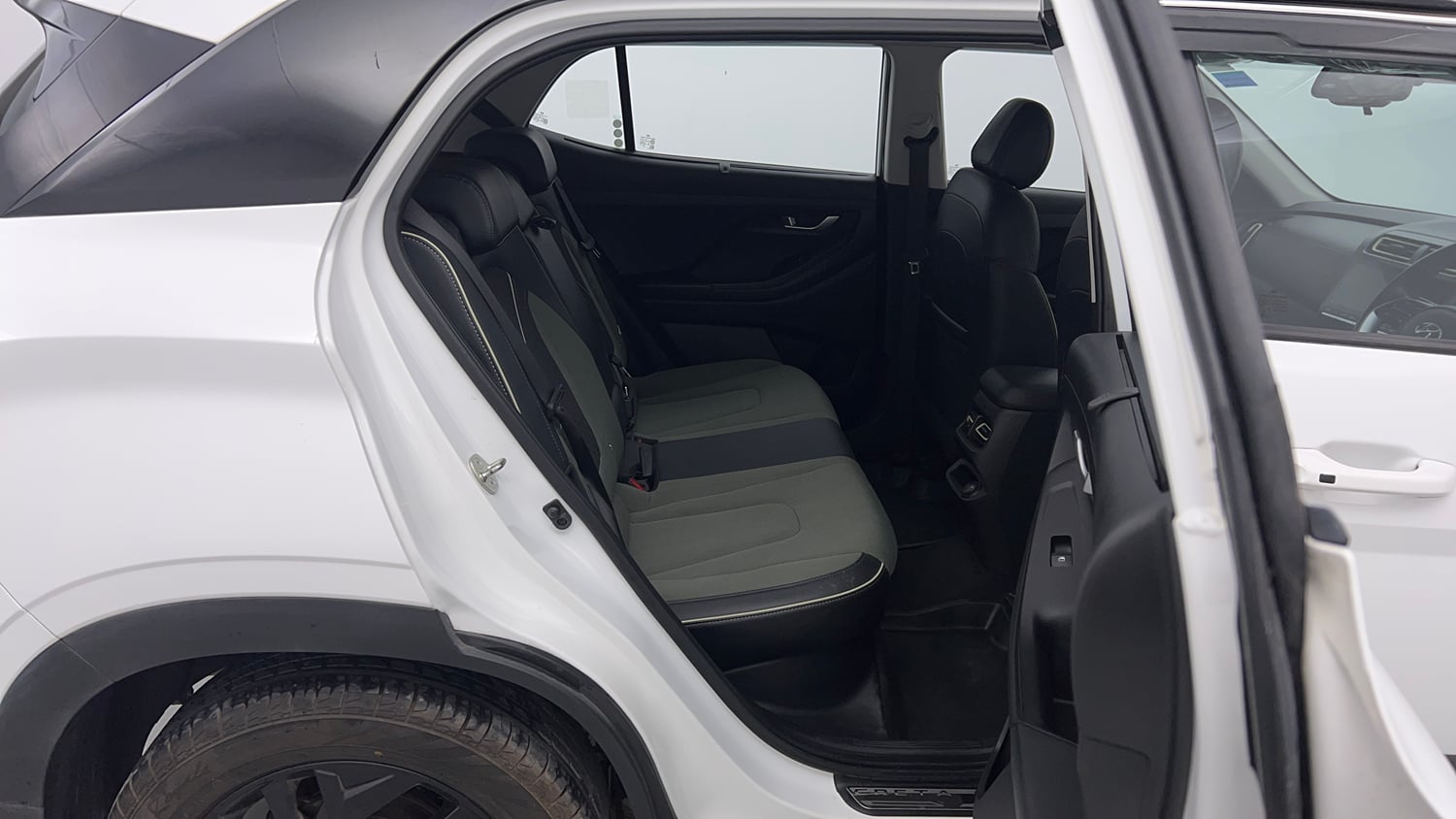 Used 2024 Hyundai Creta SX 1.5 Petrol Adventure Edition Petrol Manual interior RIGHT SIDE REAR DOOR CABIN VIEW