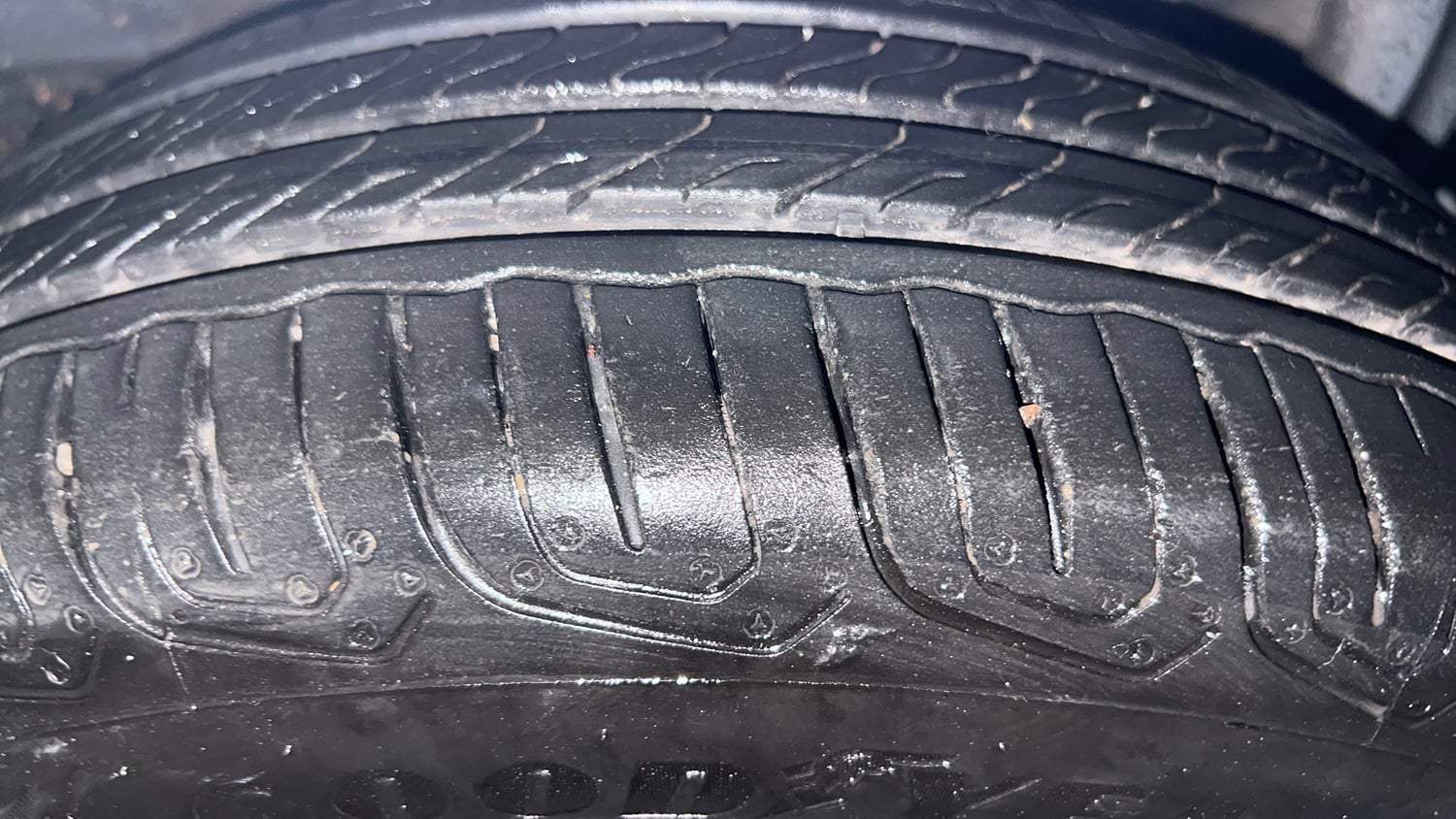 Used 2021 Tata Tiago XT Petrol Manual tyres LEFT REAR TYRE TREAD VIEW