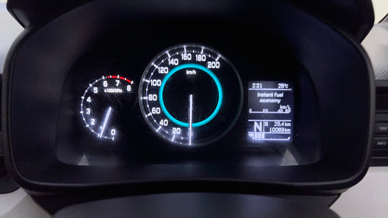 Used 2023 Maruti Suzuki Ignis Zeta 1.2 AMT Petrol Automatic interior CLUSTERMETER VIEW