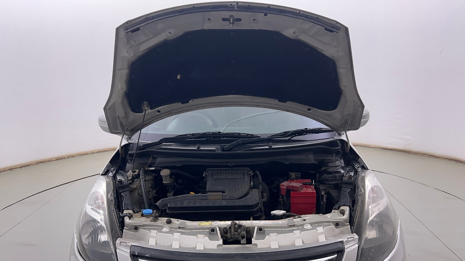 Used 2016 Maruti Suzuki Swift Dzire VXI Petrol Manual engine ENGINE & BONNET OPEN FRONT VIEW